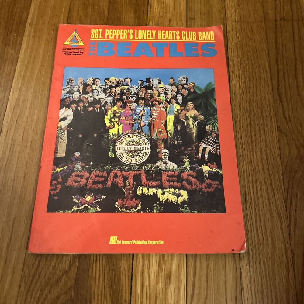 THE BEATLES GUITAR TAB / TABLATURE / SGT. PEPPERS / GUITAR SONGBOOK